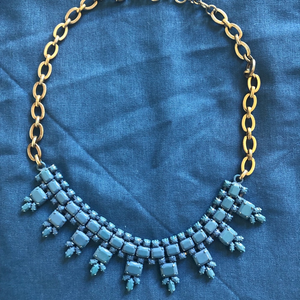 J. Crew blue necklace